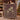 Couple holding a personalized Christmas rose woven blanket with custom name woven in
