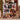 Couple holding a personalized Christmas Story Patchwork Quilt photo blanket with eight family photos and a custom family name banner