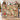 Christmas Tea Garden woven blanket held by two adults in a festive bedroom, personalized with the sample family name The Thompsons at bottom center