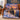Christmas tree ship woven blanket draped over a sofa