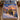 Christmas tree ship woven blanket spread across a bed