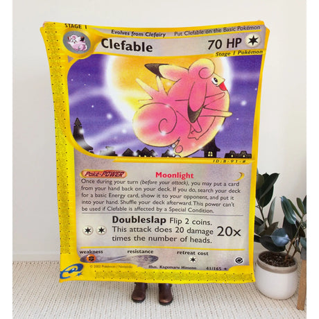 Clefable E-Card Series Blanket 30X40