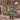 Clematis Timber Pergola Garden woven blanket with custom family name, room view