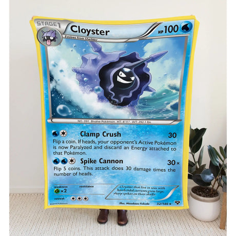 Cloyster Xy Series Blanket 30X40