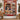 Personalized covered bridge photo blanket with six family photos displayed on a wall