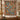 Creek map woven blanket displayed as a fall wall tapestry