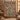 Creek map woven blanket styled in a cozy autumn room