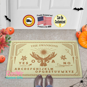 Door Mat Custom Ouija Board Doormat | Personalized Ouija Board Vintage Doormats