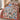 Dala Horse Christmas Village quilt bedding set with 2 matching pillowcases on a bed with holiday decor