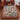 Dala Horse Christmas Village woven blanket personalized with custom family name, room view 2