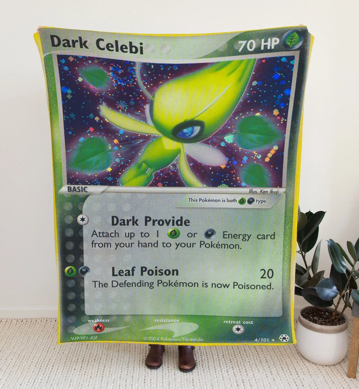 Dark Celebi Ex Series Blanket 30’X40’
