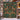 Deer and Cardinal Christmas Tree woven blanket displayed outdoors on a snowy wooden frame