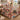 Desert Cactus Flower Christmas quilt bedding set with 2 matching pillowcases in a cozy holiday bedroom