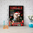 Posters, Prints, & Visual Artwork Dog Lovers - Dog Christmas Magazine 1 - Personalized Pet Poster Canvas Print