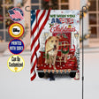 Yard Signs & Flags Dog Lovers - Personalized We Wish You Ameri Christmas- Custom Photo & Name Pet Flag