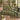 Elderflower Lime Coppice Garden woven blanket with custom family name, home view
