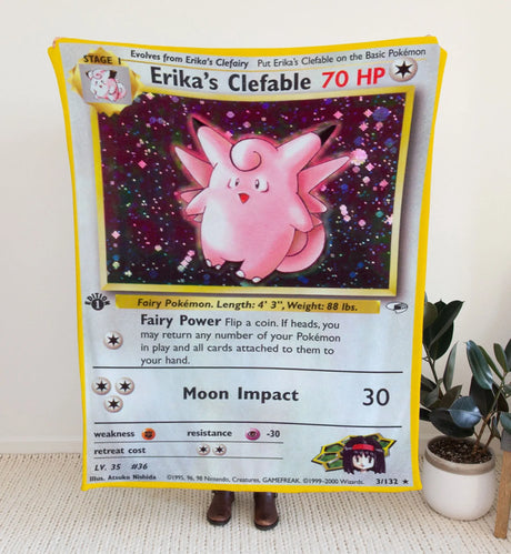 Erika’s Clefable Blanket 30’X40’