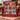 Personalized Fair Isle Christmas photo blanket with eight family photos on a cozy armchair