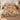 Floral Patchwork Golden Terracotta comforter set with 2 matching pillowcases on a bed