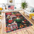 Mats & Rugs Funny Christmas Movie Rugs | Funny Christmas Movie Area Rug | Funny Movie Home Carpet, Mat, Home Decor