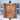 Gingerbread Christmas Baking woven blanket held outdoors by a snowy lake