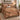 Gingerbread Christmas Craft Stories quilt bedding set with 2 matching pillowcases on a bed with Christmas decor