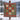 Gingerbread Men Cookie Patchwork woven blanket held outdoors by a snowy lake