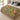 Golden Leopard Botanical Floral woven blanket spread across a bed like a bedspread