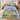 Personalized Grand Valley State campus comforter set with custom name in a bedroom