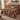 Heirloom Candlelight Conservatory quilt bedding set with 2 matching pillowcases on a bed with Christmas decor