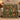 Holly orange trellis woven blanket draped over a sofa