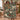 Couple holding a personalized holly orchard walk woven blanket with custom name woven in