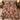 Hollyhock & Christmas Rose quilt bedding set with 2 matching pillowcases on a bed in a festive bedroom