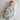 Personalized Baby Teal Floral Swaddle Blanket | Newborn Nursery Decor, Swaddle Blanket