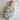 Personalized Baby Teal Floral Swaddle Blanket | Newborn Nursery Decor, Swaddle Blanket