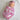 Personalized Baby Pink Anime Cat Swaddle Blanket | Newborn Nursery Decor, Swaddle Blanket