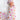 Personalized Baby Pink Floral Swaddle Blanket | Newborn Nursery Decor, Swaddle Blanket