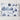 Personalized Baby Penguins Swaddle Blanket | Newborn Nursery Decor, Swaddle Blanket