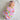 Personalized Baby Groovy Floral Swaddle Blanket | Newborn Nursery Decor, Swaddle Blanket