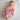 Personalized Baby Pink Floral Swaddle Blanket | Newborn Nursery Decor, Swaddle Blanket