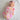 Personalized Baby Pink Floral Swaddle Blanket | Newborn Nursery Decor, Swaddle Blanket
