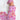 Personalized Baby Pink Floral Swaddle Blanket | Newborn Nursery Decor, Swaddle Blanket