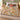Ivory Tiger Botanical Floral woven blanket spread across a bed like a bedspread