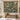 Japanese Anemone Sundial Garden woven blanket displayed as a wall tapestry
