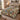 Jesse Tree Advent Candles quilt bedding set with 2 matching pillowcases on a bed with holiday decor