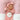 Personalized Solid Light Rose Baby Name Swaddle Blanket - Script - Amor Custom Gifts