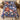 Lion and Lamb Star of Bethlehem quilt bedding set with 2 matching pillowcases on a bed in a cozy Christmas bedroom