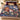 Lion and Lamb Star of Bethlehem woven blanket with custom family name spread on a bed