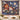 Lion and Lamb Star of Bethlehem woven blanket with custom family name displayed as a wall tapestry