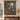 Lone Wolf Ivory Moon woven blanket design shown without a name as a wall tapestry